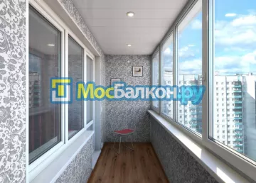 Заказать балкон в Лобне цена от 1320 руб | Остекление балконов и лоджий МосБалкон