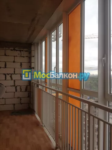 Шкаф на балкон купить в Лобне на заказ недорого от МосБалкон