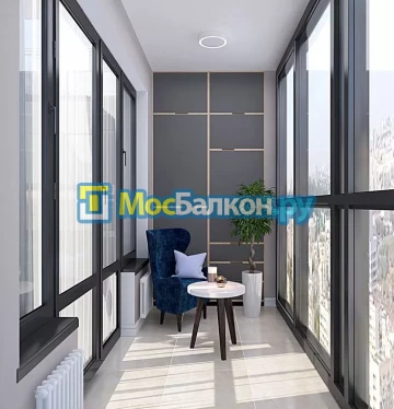 Заказать балкон в Лобне цена от 1320 руб | Остекление балконов и лоджий МосБалкон