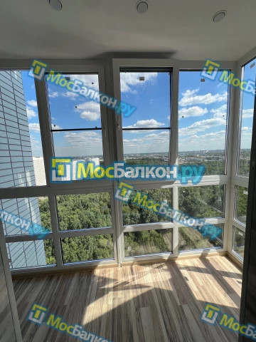 Панорамное остекление заказать под ключ по выгодной цене в Лобне от компании МосБалкон