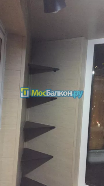 Шкаф на балкон купить в Лобне на заказ недорого от МосБалкон