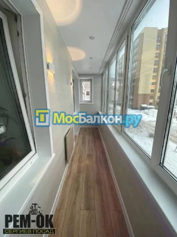 Заказать балкон в Лобне цена от 1320 руб | Остекление балконов и лоджий МосБалкон