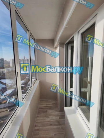 Заказать балкон в Лобне цена от 1320 руб | Остекление балконов и лоджий МосБалкон