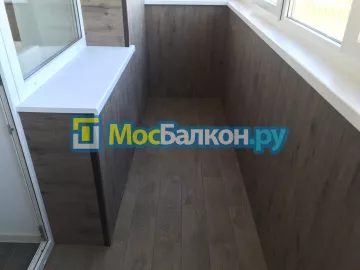 Отделка балконов в Лобне | Отделка балконов и лоджий и обшивка под ключ в МосБалкон