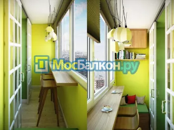 Заказать балкон в Лобне цена от 1320 руб | Остекление балконов и лоджий МосБалкон