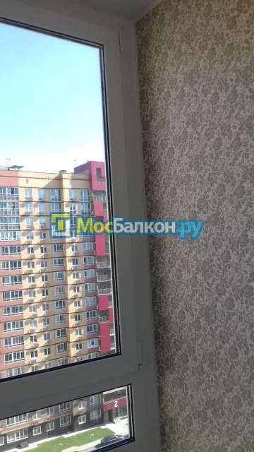 Отделка балкона и лоджии пластиковыми ПВХ панелями в Лобне от компании МосБалкон