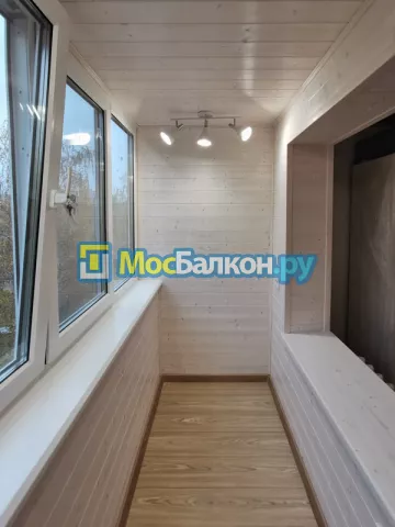 Отделка балконов в Лобне | Отделка балконов и лоджий и обшивка под ключ в МосБалкон