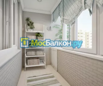 Заказать балкон в Лобне цена от 1320 руб | Остекление балконов и лоджий МосБалкон