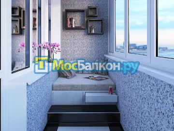 Заказать балкон в Лобне цена от 1320 руб | Остекление балконов и лоджий МосБалкон