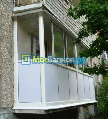 Заказать балкон в Лобне цена от 1320 руб | Остекление балконов и лоджий МосБалкон