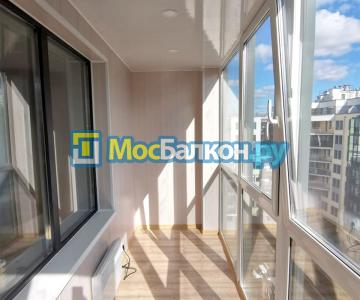 остекление утепление и отделка балконов в жк эко видное