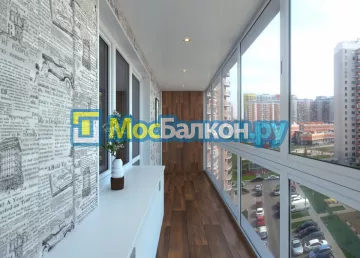 Заказать балкон в Лобне цена от 1320 руб | Остекление балконов и лоджий МосБалкон