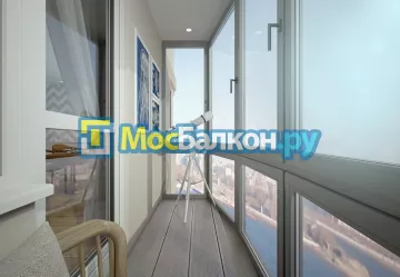 Заказать балкон в Лобне цена от 1320 руб | Остекление балконов и лоджий МосБалкон