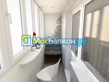 Заказать балкон в Лобне цена от 1320 руб | Остекление балконов и лоджий МосБалкон