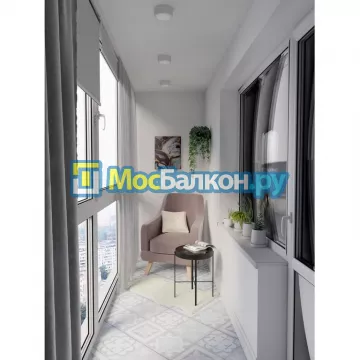 Заказать балкон в Лобне цена от 1320 руб | Остекление балконов и лоджий МосБалкон