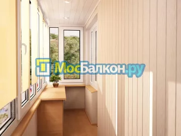 Заказать балкон в Лобне цена от 1320 руб | Остекление балконов и лоджий МосБалкон