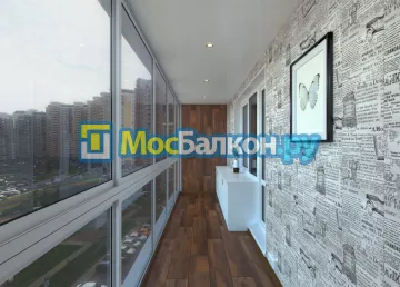 Шкаф на балкон купить в Лобне на заказ недорого от МосБалкон