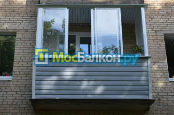 Заказать балкон в Лобне цена от 1320 руб | Остекление балконов и лоджий МосБалкон