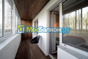 Заказать балкон в Лобне цена от 1320 руб | Остекление балконов и лоджий МосБалкон