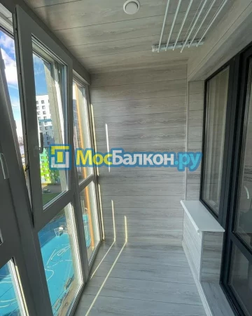 Отделка балконов в Лобне | Отделка балконов и лоджий и обшивка под ключ в МосБалкон