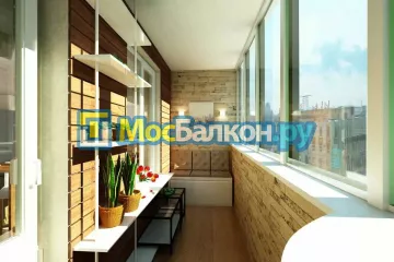 Заказать балкон в Лобне цена от 1320 руб | Остекление балконов и лоджий МосБалкон