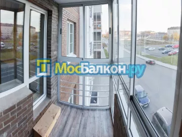 Заказать балкон в Лобне цена от 1320 руб | Остекление балконов и лоджий МосБалкон