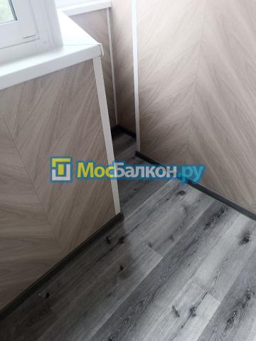 Отделка пвх панелями лоджия сапожок