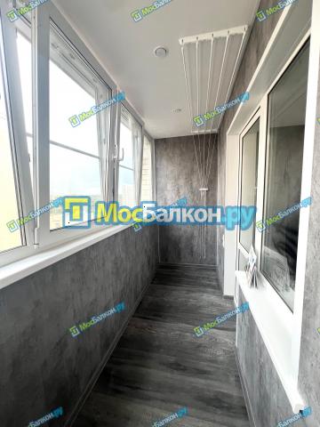 Остекление балкона под ключ