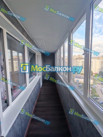 Заказать балкон в Лобне цена от 1320 руб | Остекление балконов и лоджий МосБалкон