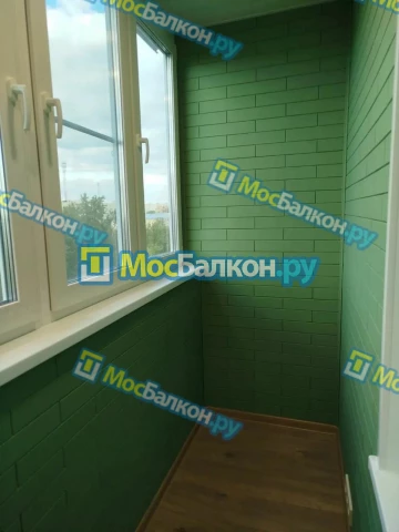 Отделка балконов в Лобне | Отделка балконов и лоджий и обшивка под ключ в МосБалкон