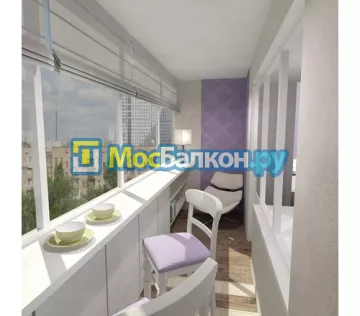Заказать балкон в Лобне цена от 1320 руб | Остекление балконов и лоджий МосБалкон