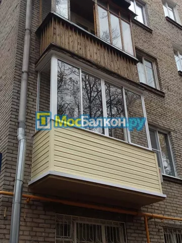 Заказать балкон в Лобне цена от 1320 руб | Остекление балконов и лоджий МосБалкон