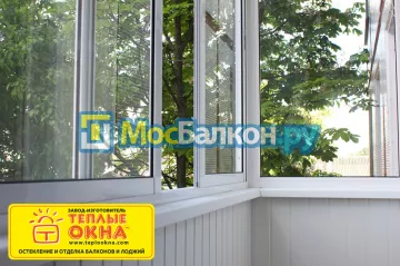 Заказать балкон в Лобне цена от 1320 руб | Остекление балконов и лоджий МосБалкон