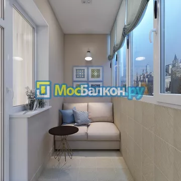 Заказать балкон в Лобне цена от 1320 руб | Остекление балконов и лоджий МосБалкон