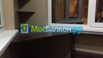 Шкаф на балкон купить в Лобне на заказ недорого от МосБалкон