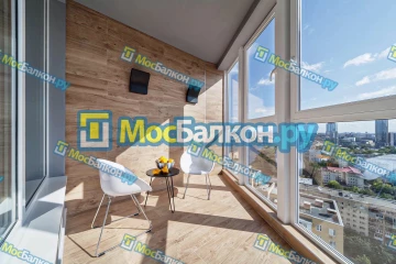 Панорамное остекление заказать под ключ по выгодной цене в Лобне от компании МосБалкон