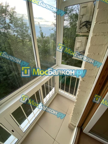 Панорамное остекление заказать под ключ по выгодной цене в Лобне от компании МосБалкон