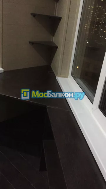 Шкаф на балкон купить в Лобне на заказ недорого от МосБалкон