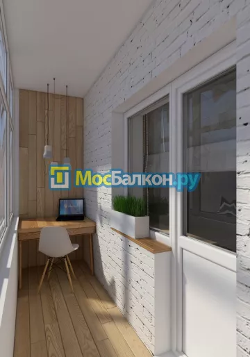 Заказать балкон в Лобне цена от 1320 руб | Остекление балконов и лоджий МосБалкон