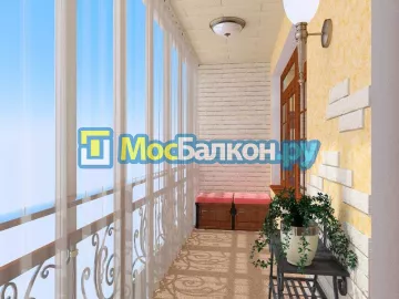 Заказать балкон в Лобне цена от 1320 руб | Остекление балконов и лоджий МосБалкон