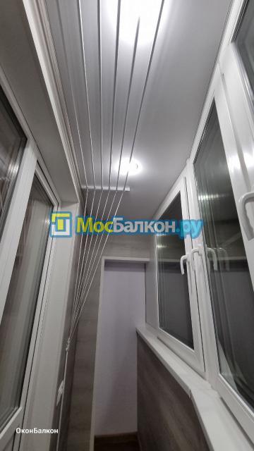 Ремонт и отделка балкона в доме п44