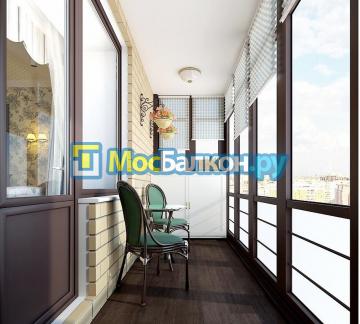 ОСТЕКЛЕНИЕ И ОТДЕЛКА балконов и лоджий В  БУТОВО ПАРК 2 Б