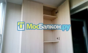 Шкаф на балкон купить в Лобне на заказ недорого от МосБалкон