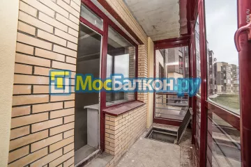 Шкаф на балкон купить в Лобне на заказ недорого от МосБалкон