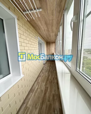 Заказать балкон в Лобне цена от 1320 руб | Остекление балконов и лоджий МосБалкон