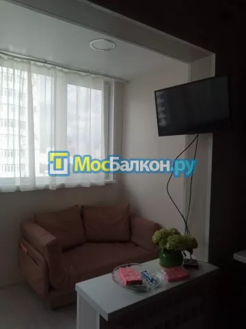 Объединение балкона и лоджии с комнатой в  Лобне