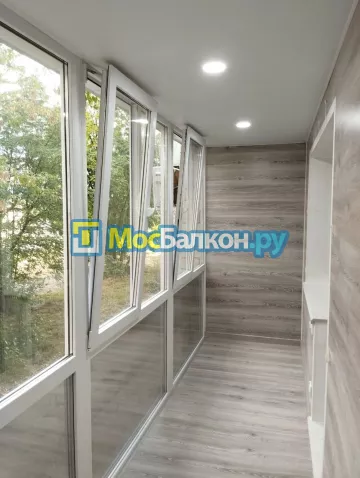 Заказать балкон в Лобне цена от 1320 руб | Остекление балконов и лоджий МосБалкон