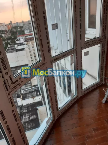 Панорамное остекление заказать под ключ по выгодной цене в Лобне от компании МосБалкон