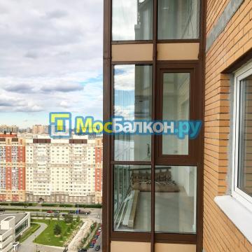 ОСТЕКЛЕНИЕ  ОТДЕЛКА И УТЕПЛЕНИЕ БАЛКОНОВ И ЛОДЖИЙ В ЖК 1 Й ШЕРЕМЕТЬЕВСКИЙ
