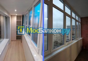 Заказать балкон в Лобне цена от 1320 руб | Остекление балконов и лоджий МосБалкон